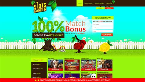 slots garden casino.